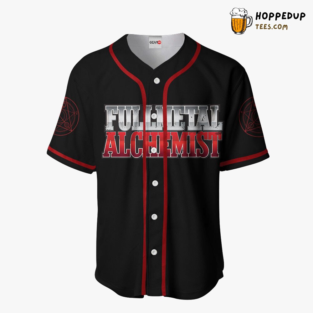 Van Hohenheim Distinctive Anime Baseball Jersey Unique Exclusive Design