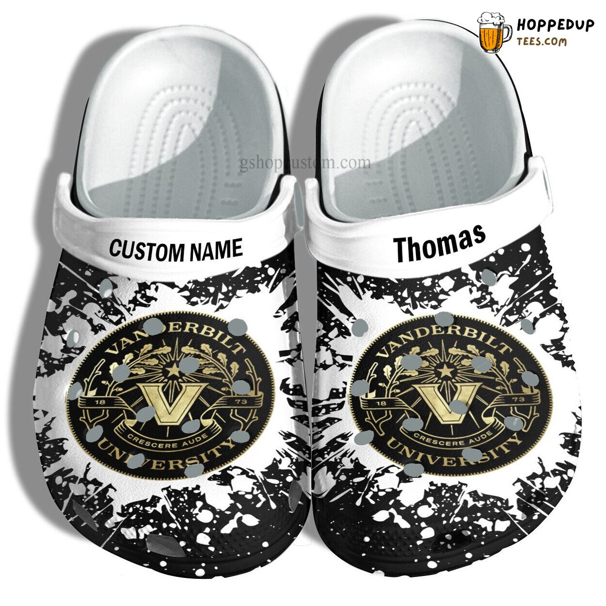 Vanderbilt University Grad Custom Croc Shoes Admission Gift Unique