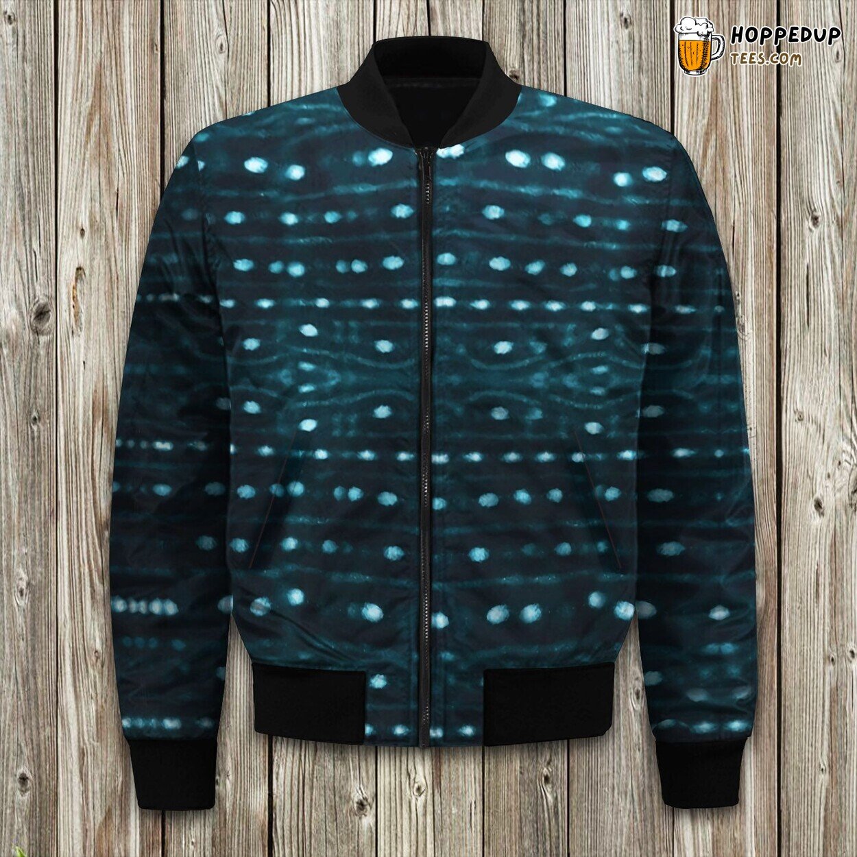 Vast Ocean Whale Shark Winter Bomber Jacket Marine Majesty