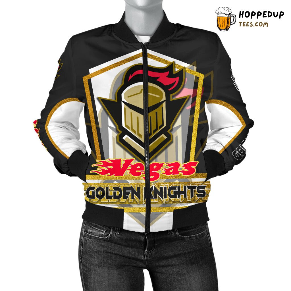 Vegas Golden Knights NHL Dedicated Bomber Jacket Team Loyalty Vegas Golden Knights NHL Dedicated Bomber Jacket Team Loyalty
