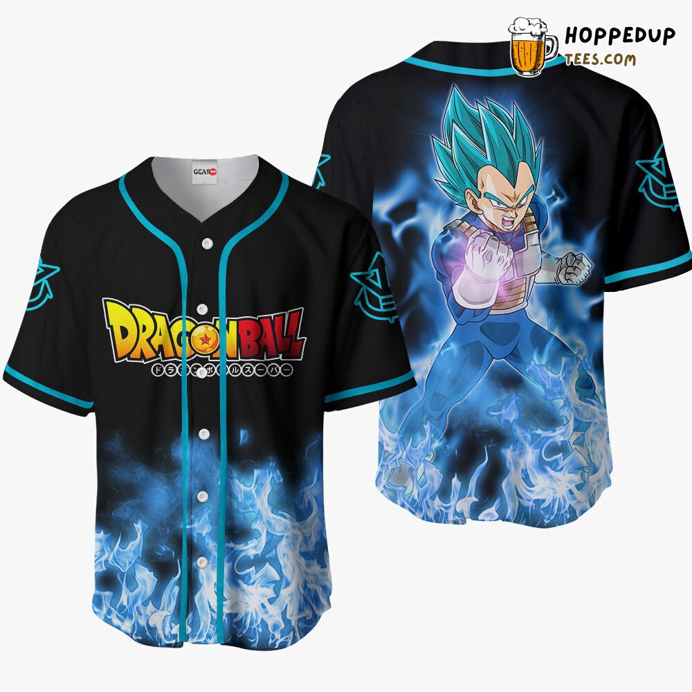 Vegeta Blue Form Unique Anime Distinctive Baseball Jersey Design Edition Vegeta Blue Form Unique Anime Distinctive Baseball Jersey Design Edition