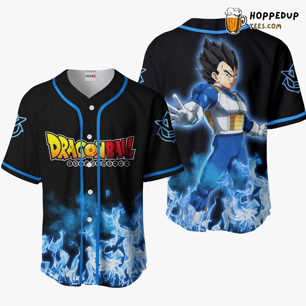 Vegeta Unique Design Distinctive Anime Baseball Jersey Collection Edition Vegeta Unique Design Distinctive Anime Baseball Jersey Collection Edition