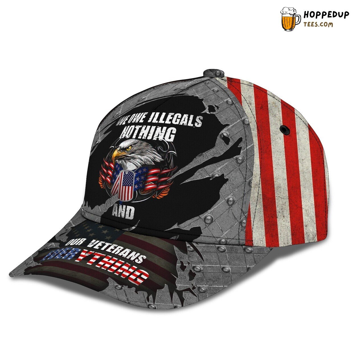 Veteran Classic 3D Cap Personalized Name Unique Premium Design Edition