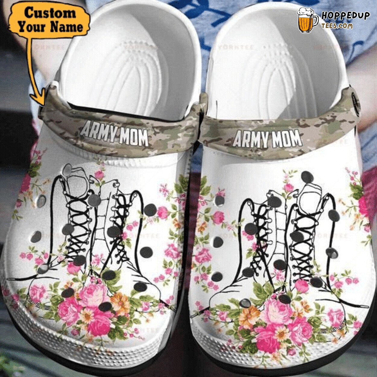Veteran US Army Trending Best Gifts Mom Comfortable Unique Clogs