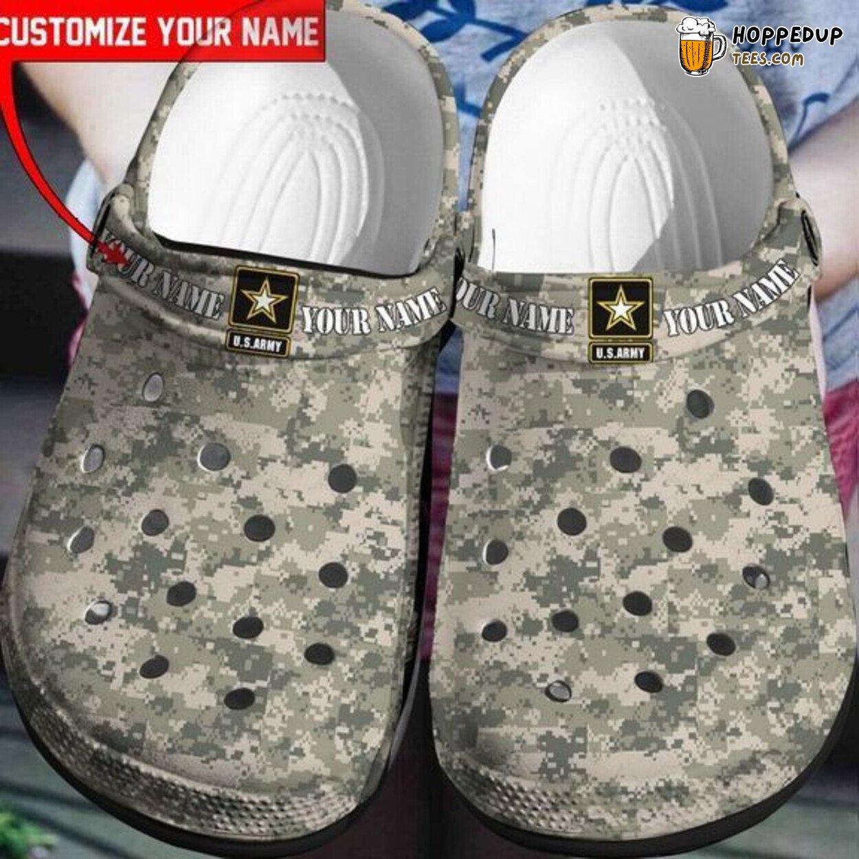 Veterans Clogs Best US Army Theme Comfortable Patriotic Inspired Shoes