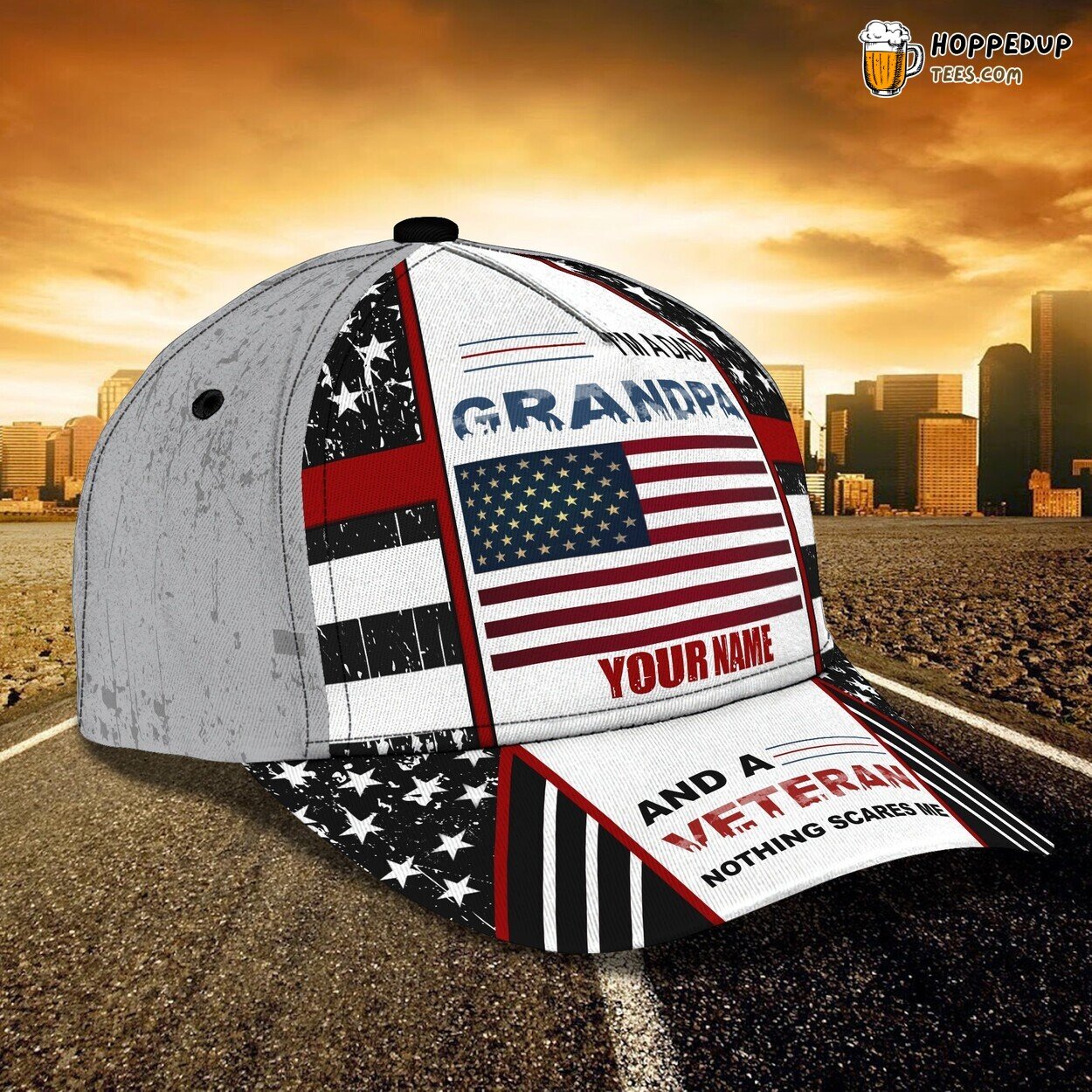 Veteran’s Honor Tribute 3D Classic Cap Personalized Unique Design