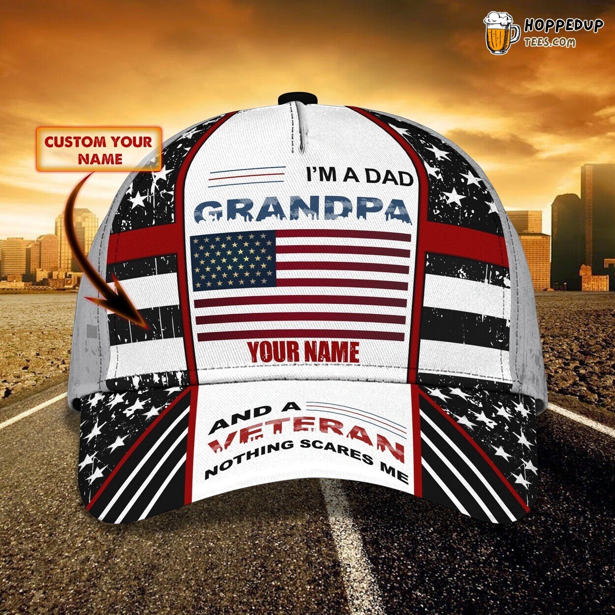 Veteran’s Honor Tribute 3D Classic Cap Personalized Unique Design