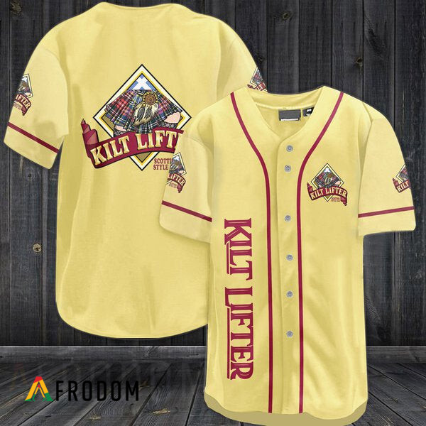 Vintage Baseball Jersey Kilt Lifter Beer HU