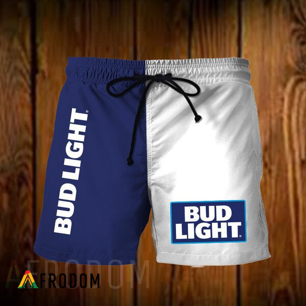 Vintage Bud Light Hawaiian Shorts HU