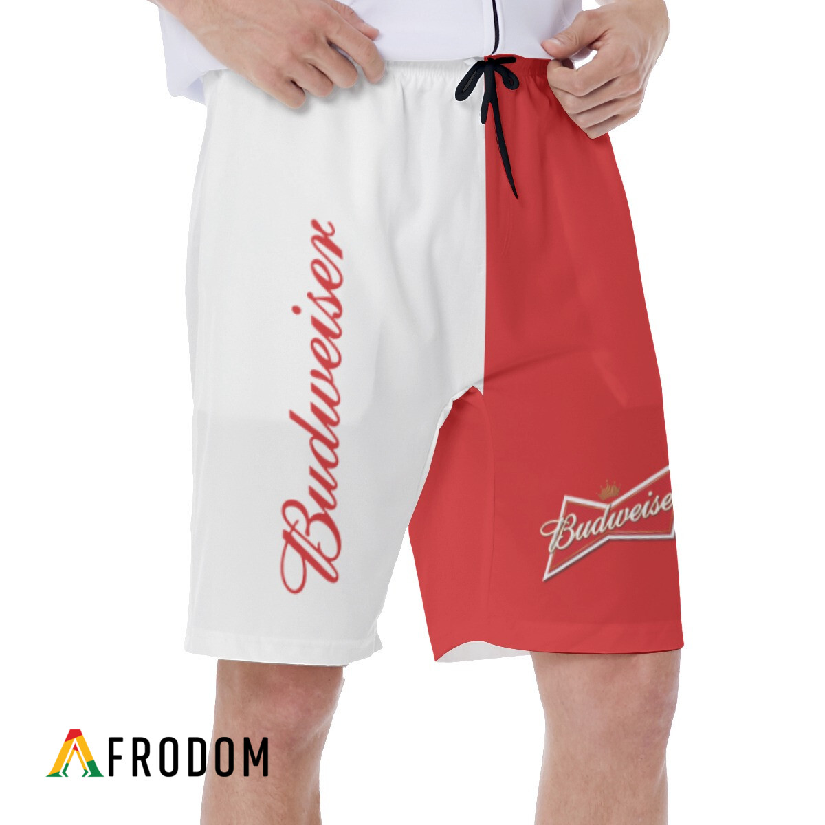 Vintage Budweiser Hawaiian Shorts HU
