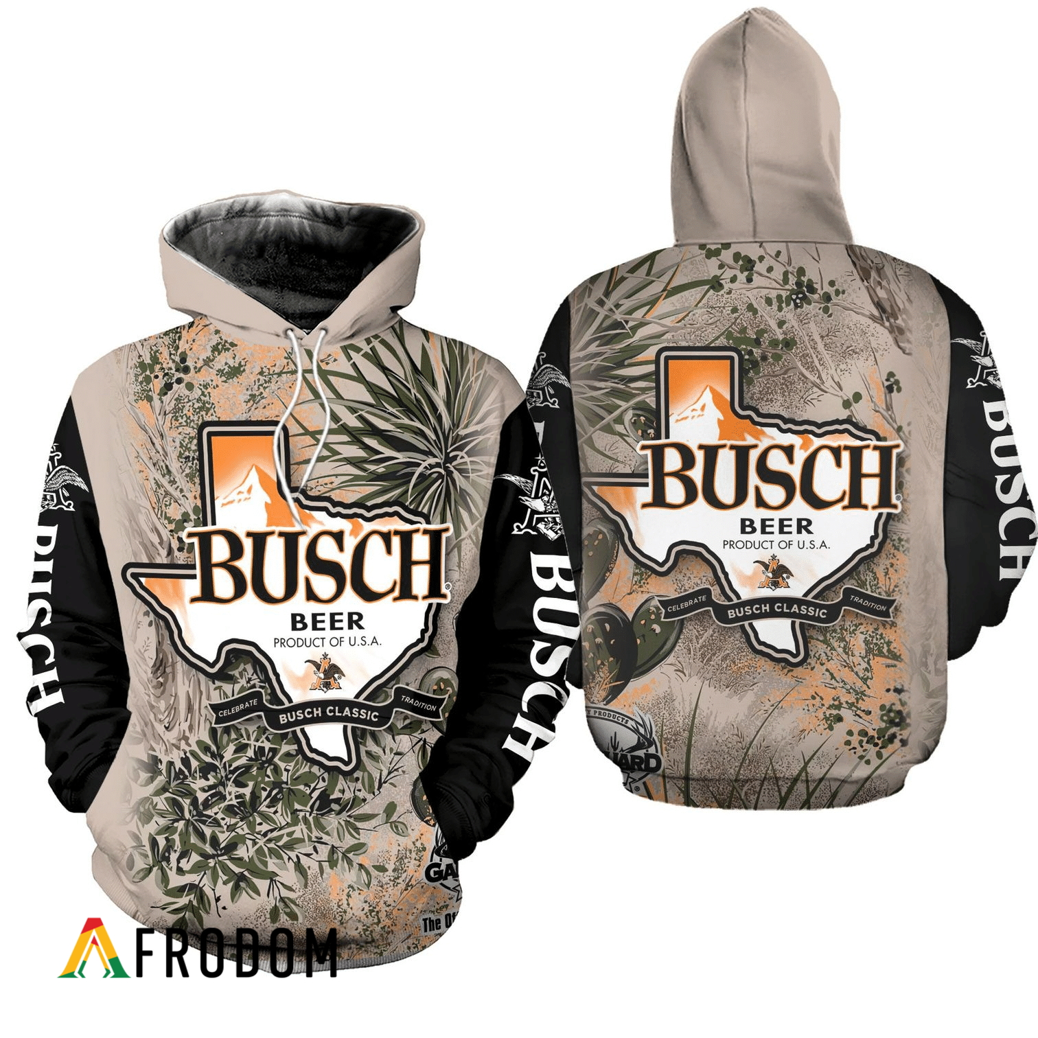 Vintage Busch Beer Collector’s Hoodie HU Edition