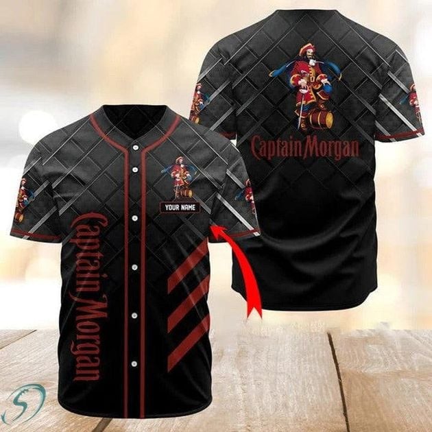 Vintage Captain Morgan Baseball Jersey for Beer Lovers HU