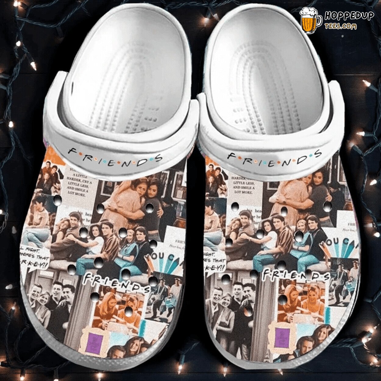 Vintage Friends Movie Scene Inspired Comfortable Clogs Shoes Unique