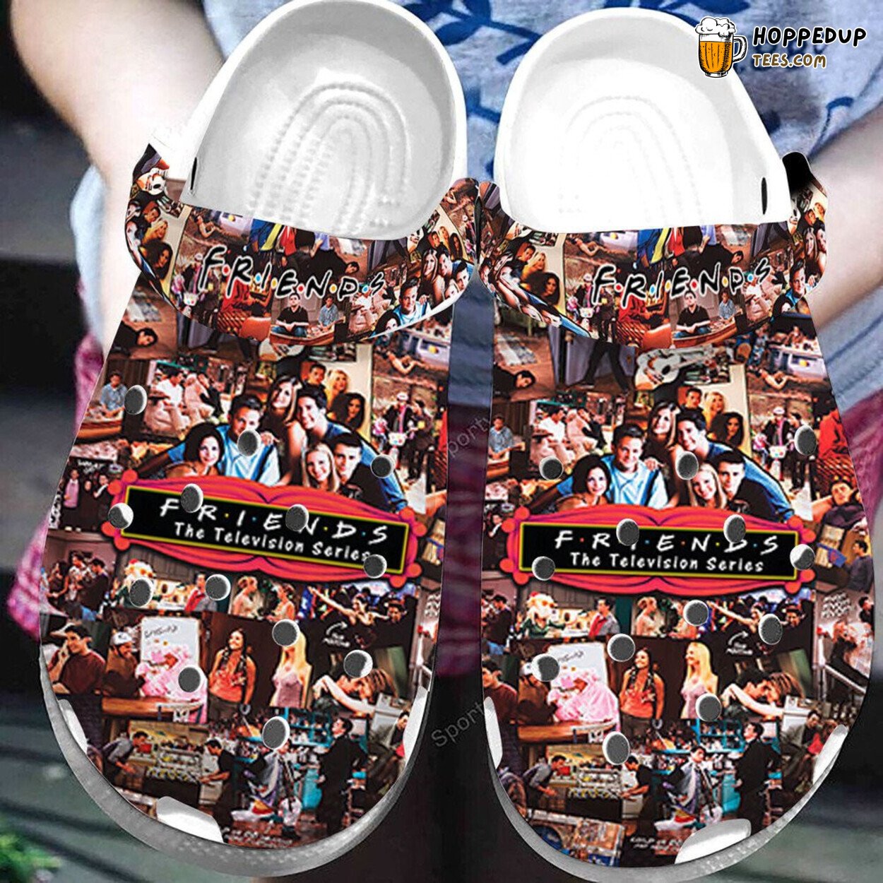 Vintage Friends TV Series Inspired Comfortable Unique Clogs Shoes