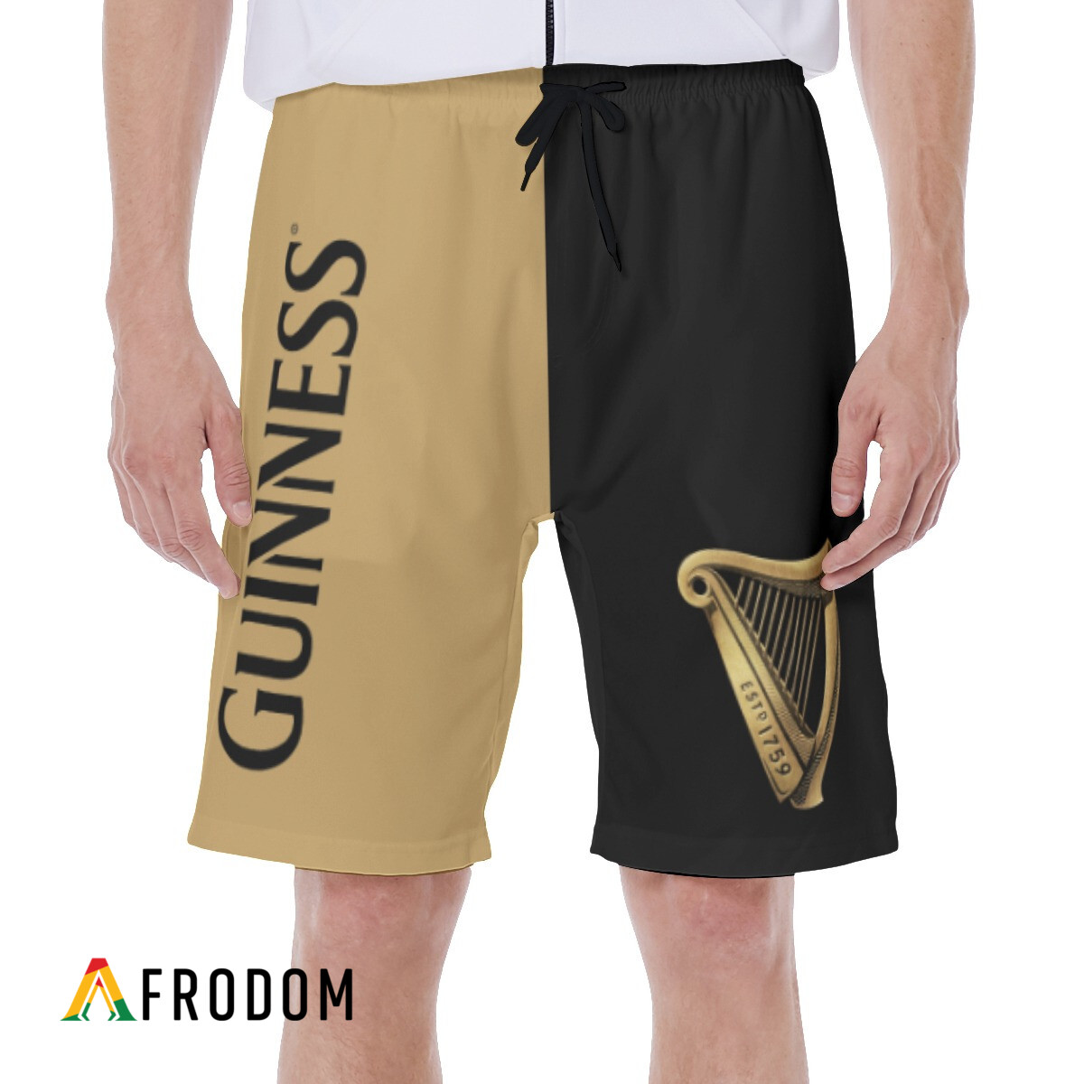 Vintage Guinness Hawaiian Shorts HU