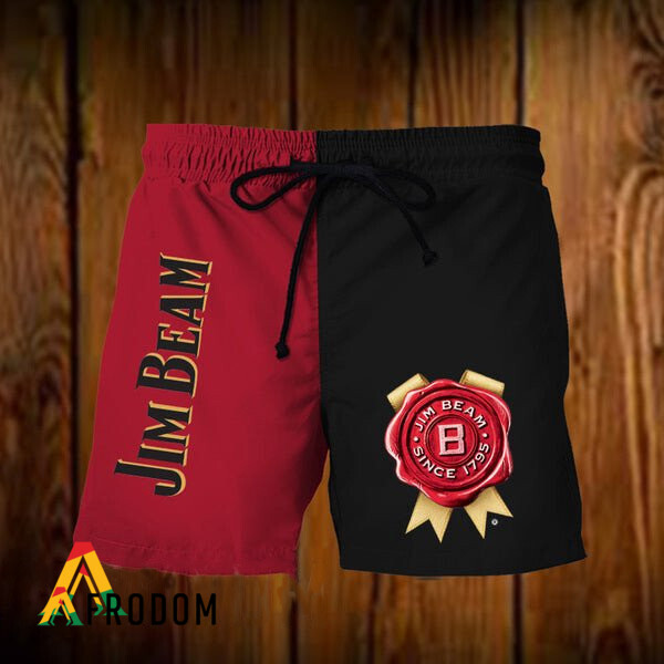 Vintage Jim Beam Hawaiian Shorts HU