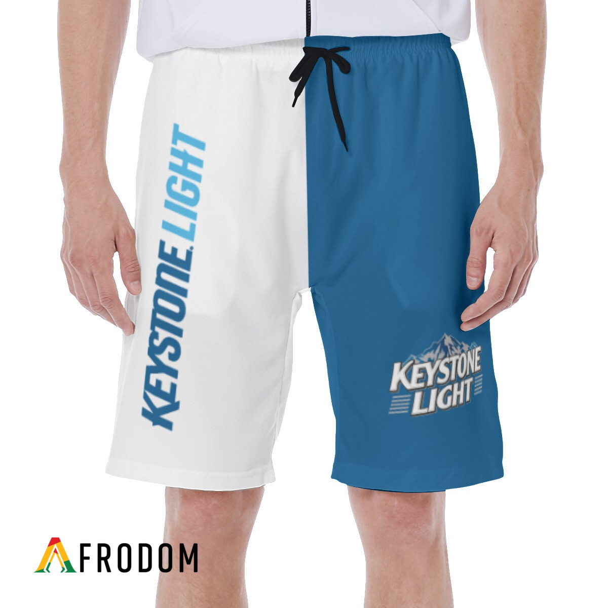 Vintage Keystone Light Hawaiian Shorts HU
