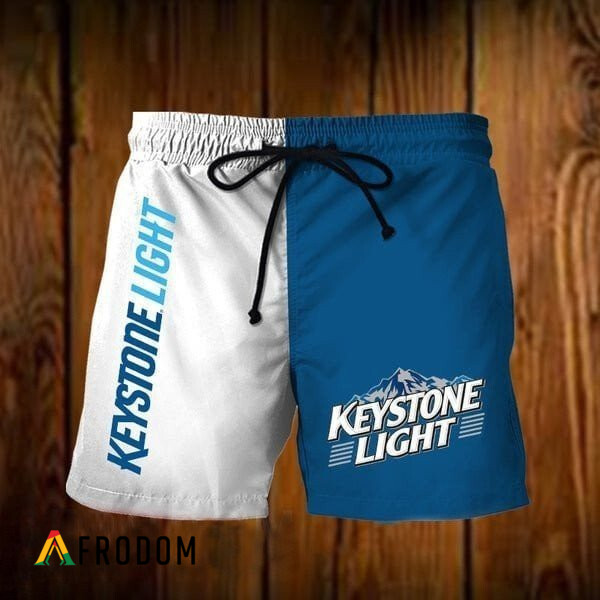 Vintage Keystone Light Hawaiian Shorts HU