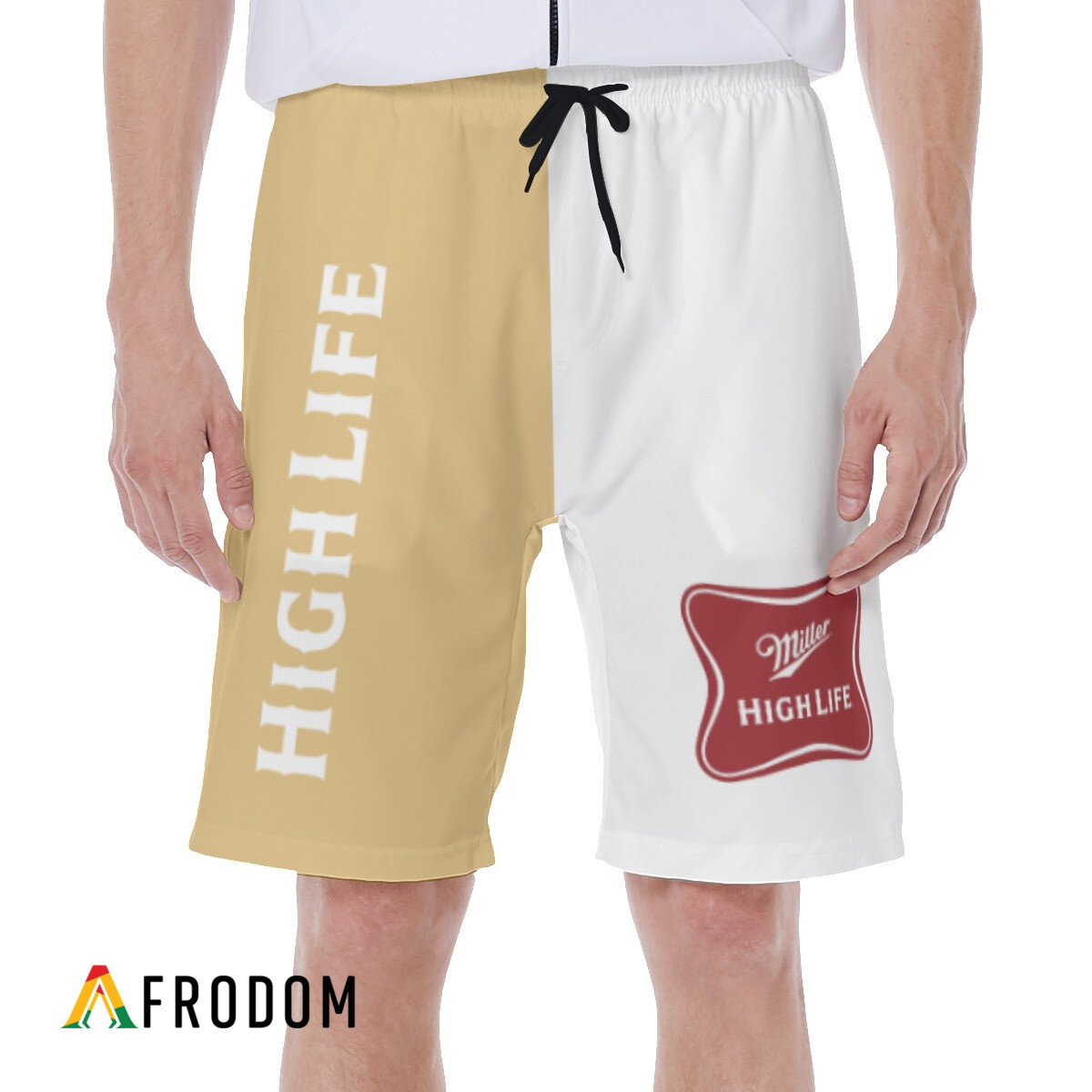 Vintage Miller High Life Hawaiian Shorts HU