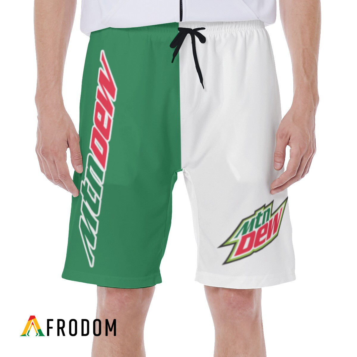 Vintage Mountain Dew Hawaiian Shorts HU