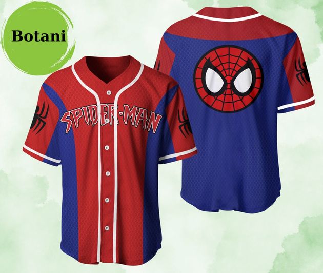 Vintage Spiderman Baseball Jersey Gift for Beer Lovers HU