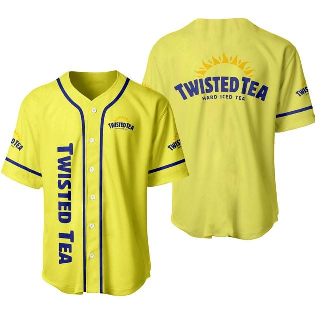 Vintage Twisted Tea Baseball Jersey for Beer Lovers HU