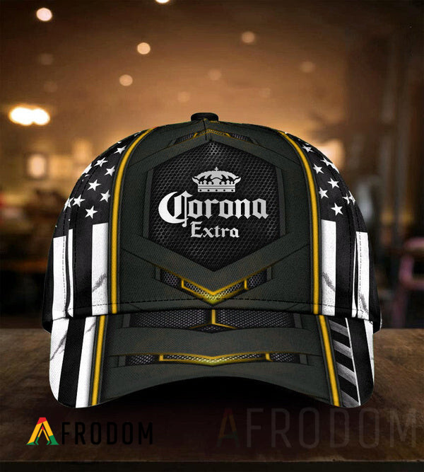 Vintage Us Flag Corona Extra Beer Cap HU