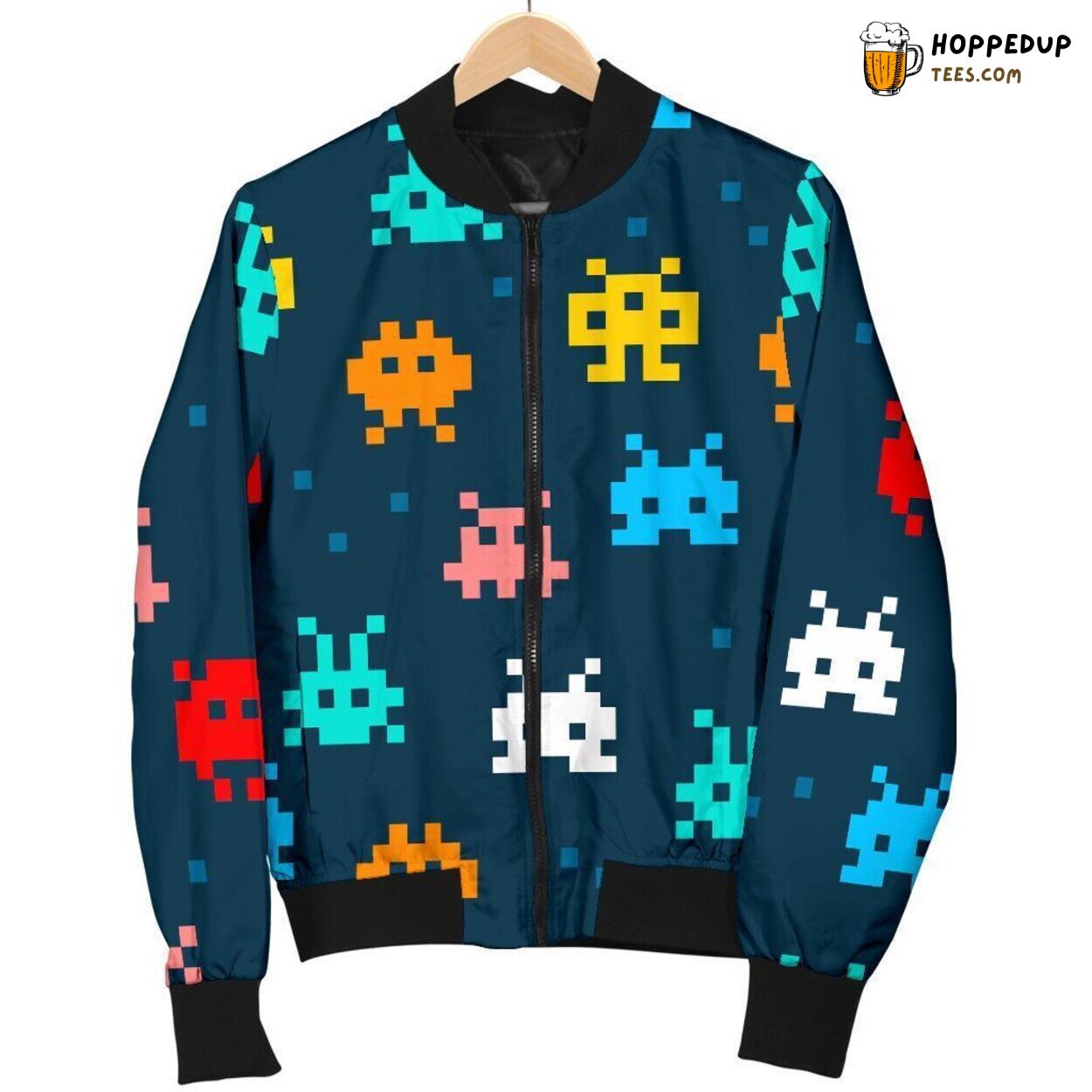Virus Bacteria Microscopic View Men’s Bomber Jacket Unique Pattern Design Virus Bacteria Microscopic View Men’s Bomber Jacket Unique Pattern Design