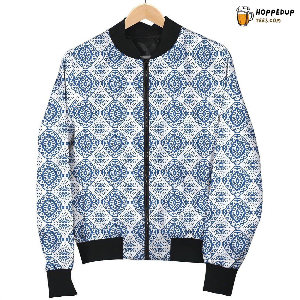 Vista Aztec Art Winter Bomber Jacket Unique Tailored Elegance Craftsmanship