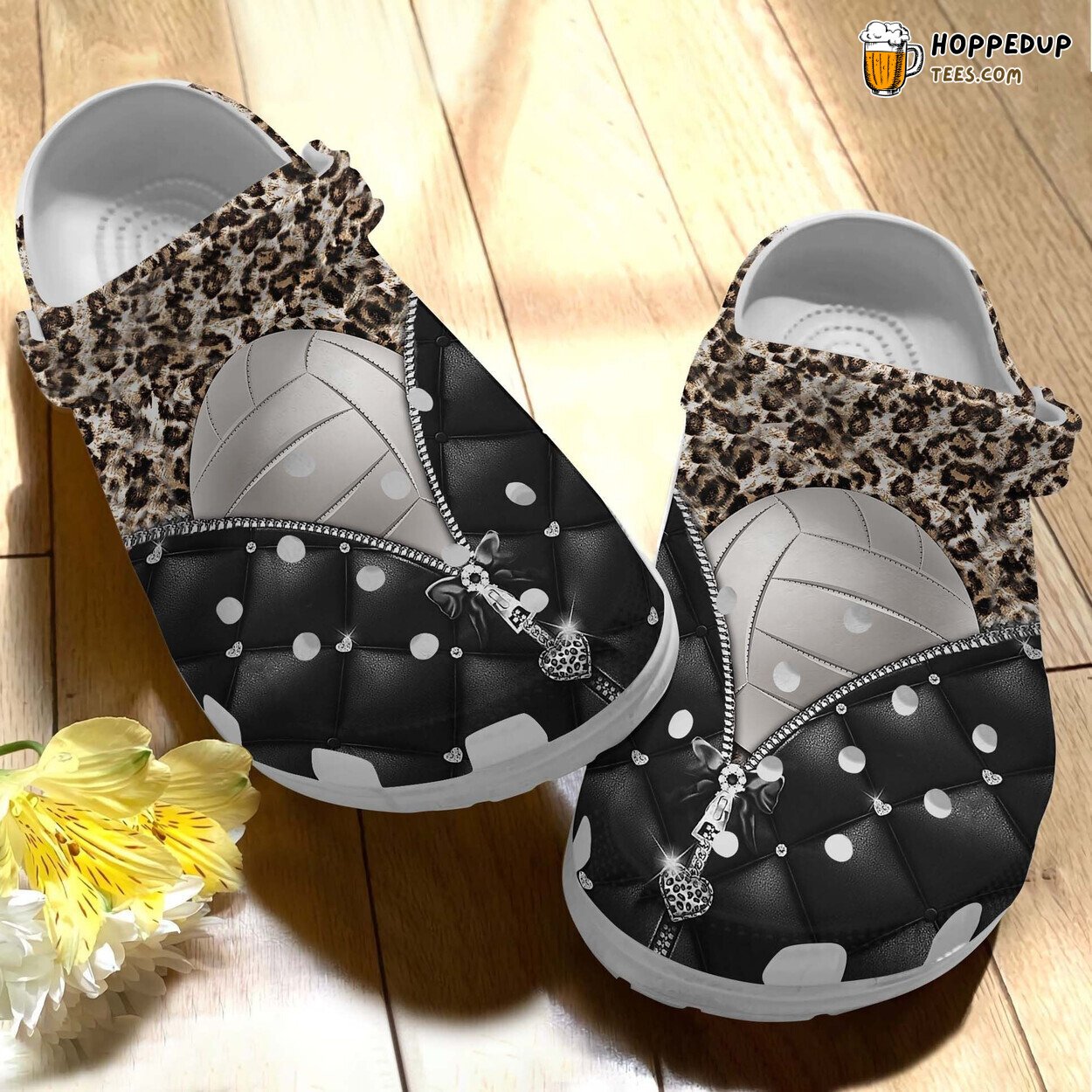 Volleyball Jacket Leopard Schoolgirl Gift Comfortable clogs Shoes