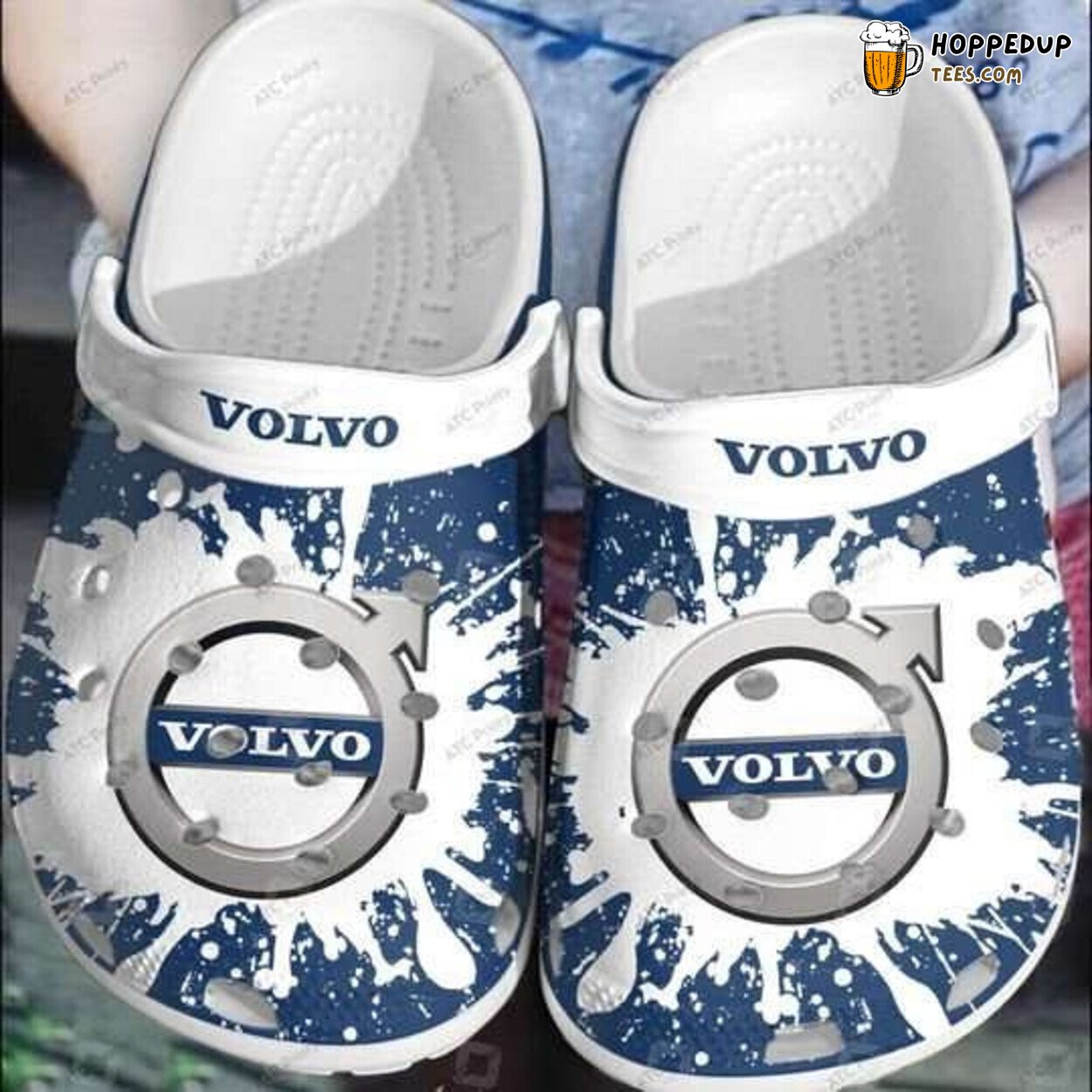 Volvo Themed Comfortable Unique Design Classic Clogs Shoes Style