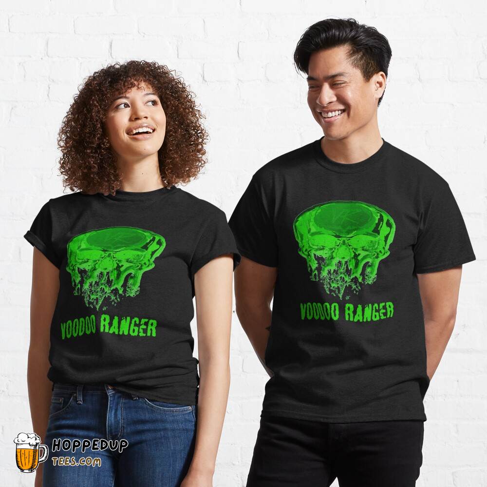 Voodoo Ranger Green Crystal Skull Classic Tee HU