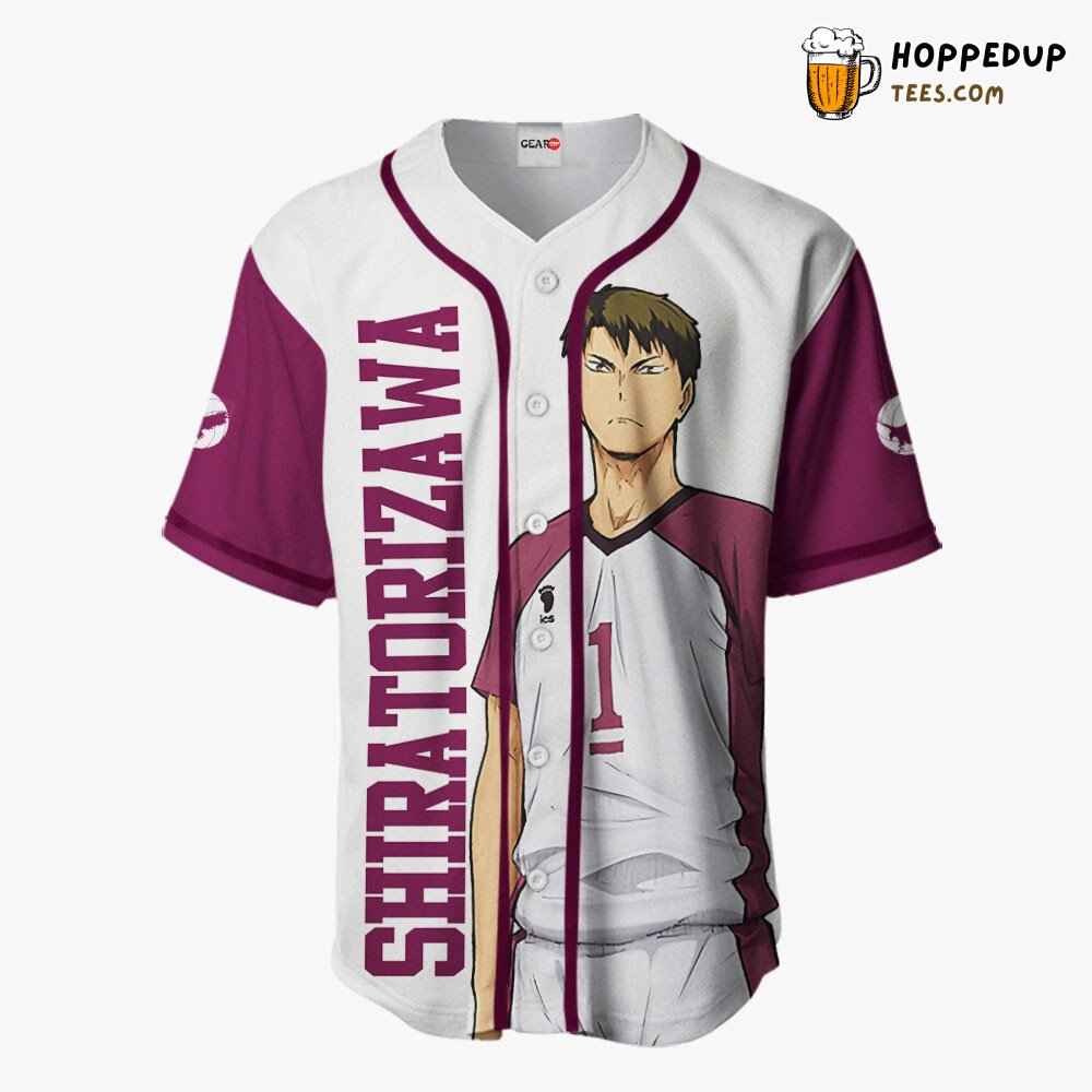 Wakatoshi Ushijima Distinctive Anime Baseball Jersey Unique Collection