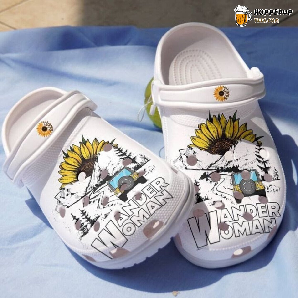 Wander Woman Sunflower Clogs Shoes Birthday Christmas Thanksgiving Gift Idea