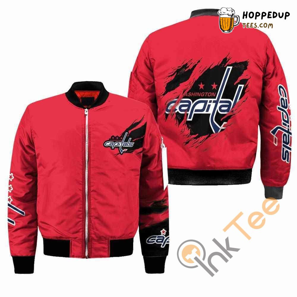 Washington Capitals NHL Red Classic Supporter Bomber Jacket