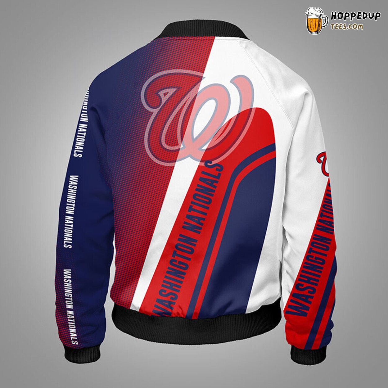 Washington Nationals MLB Classic Red Bomber Jacket Unique Design