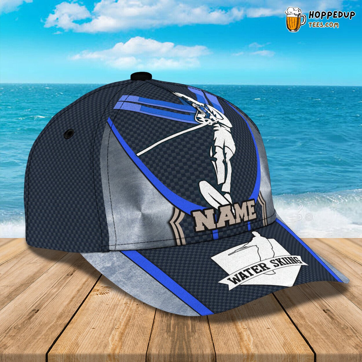 Water Skiing Adventure 3D Classic Cap Personalized Unique Design Trend