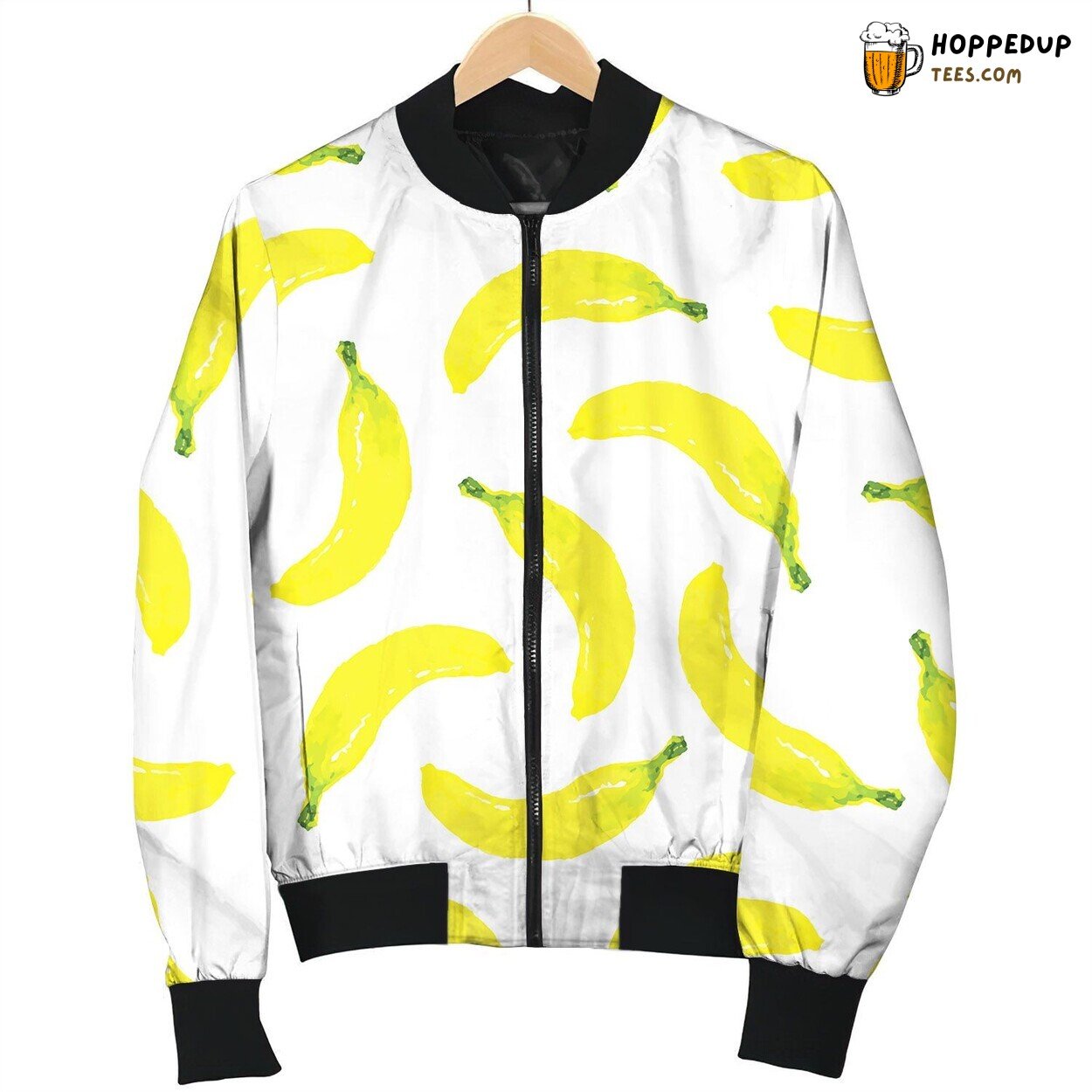 Watercolor Seamless Pattern Bomber Jacket