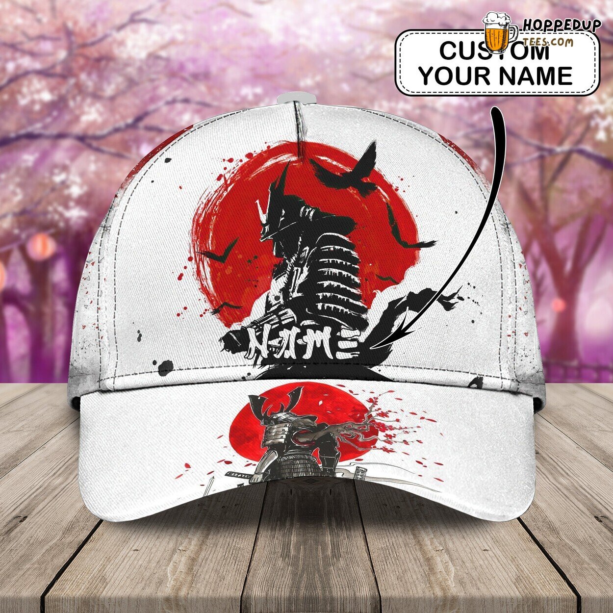 Way Of The Samurai Classic 3D Cap Personalized Name Unique Premium Edition