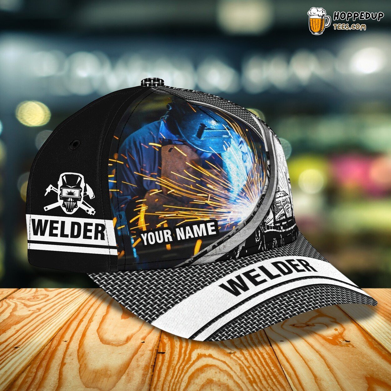 Welder’s Pride 3D Classic Cap Personalized Unique Name Design Edition