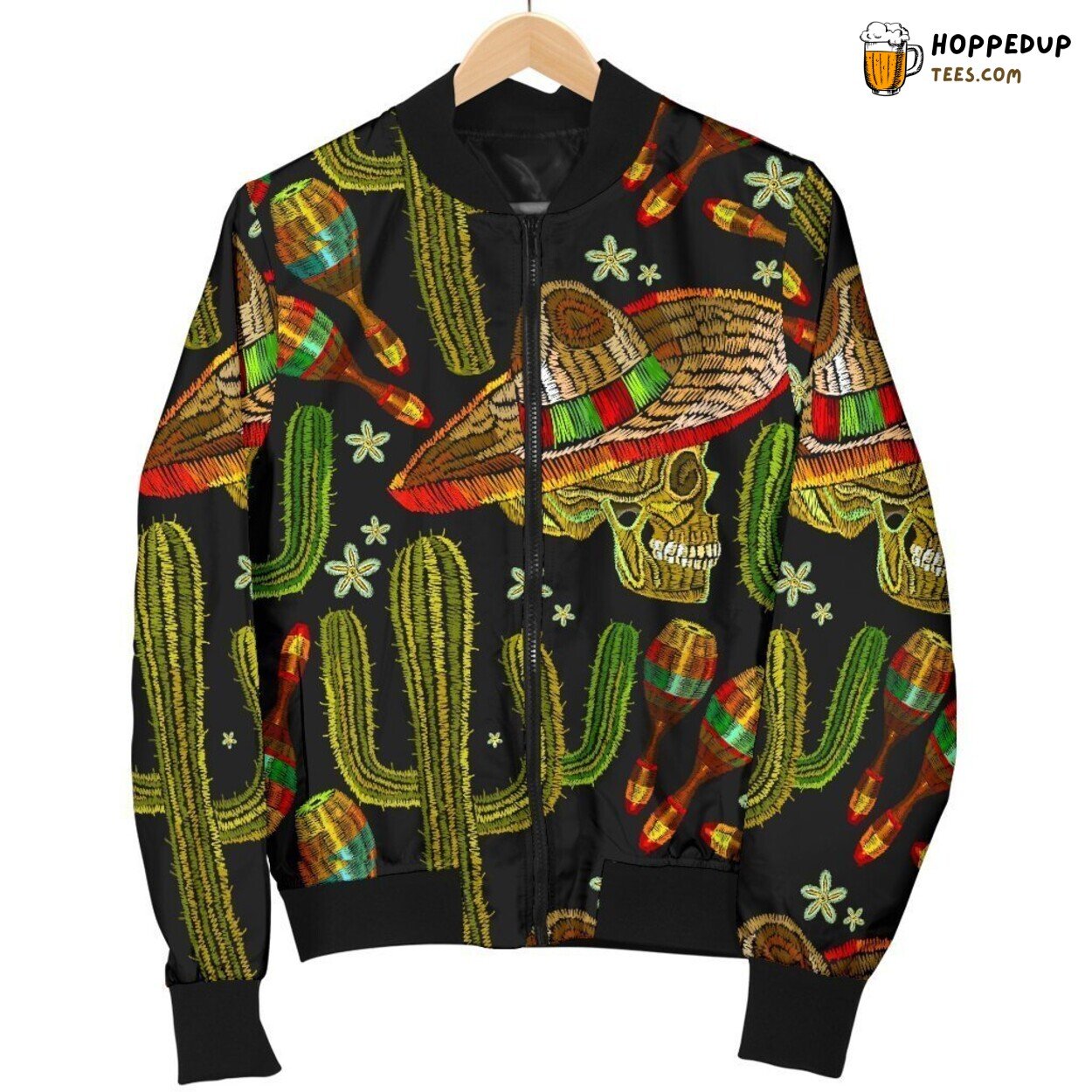 Western Desert Cactus Cowboy Men’s Bomber Jacket Adventure Design Tribute Western Desert Cactus Cowboy Men’s Bomber Jacket Adventure Design Tribute