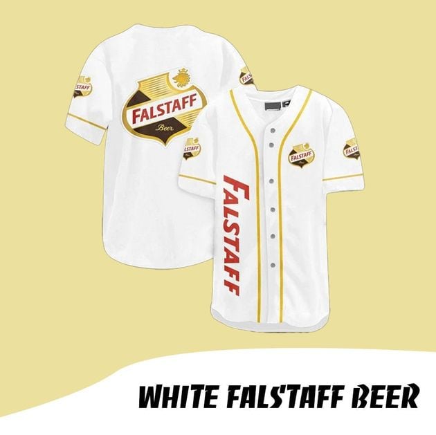 White Hoegaarden Beer Lovers Baseball Jersey HU