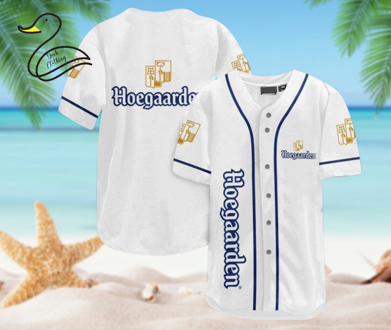 White Iron City Beer Lovers Baseball Jersey HU