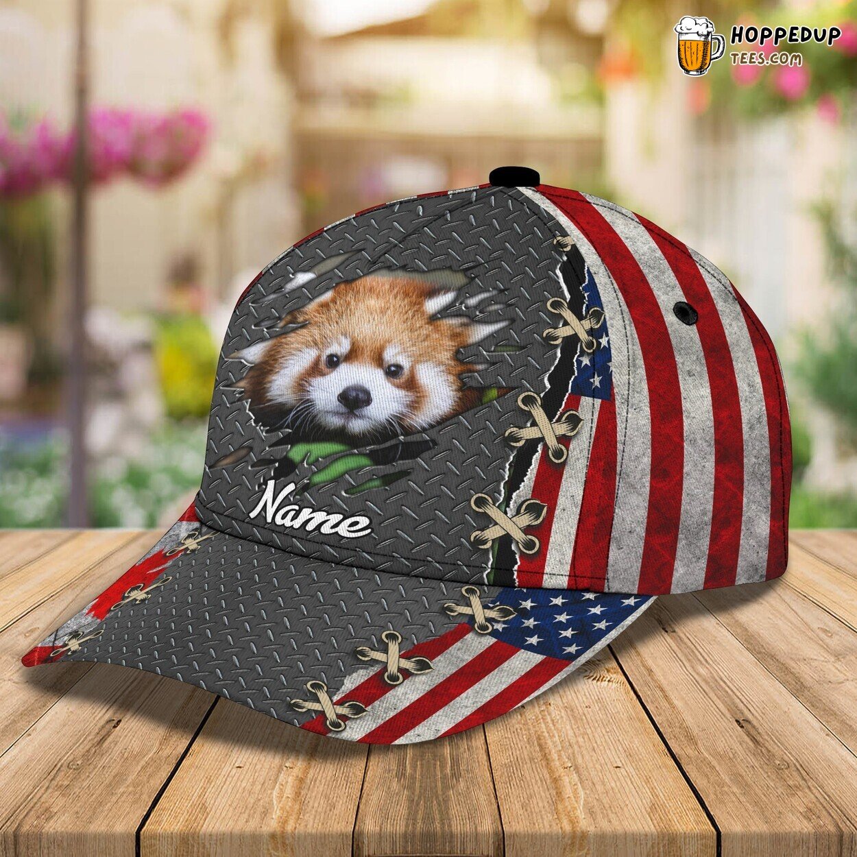 Wild and Free 3D Classic Cap Embracing the Essence of Red Panda Design