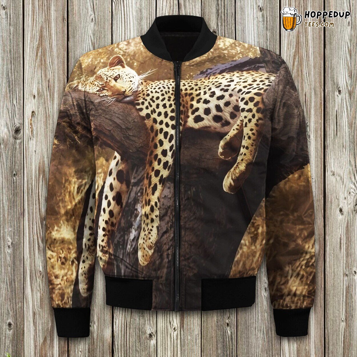 Wilderness Bear Essence Winter Bomber Jacket Tailored Unique Elegance Design
