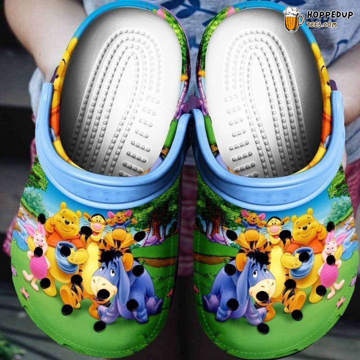 Winnie The Pooh Friends Themed Comfortable Classic Clog Shoes