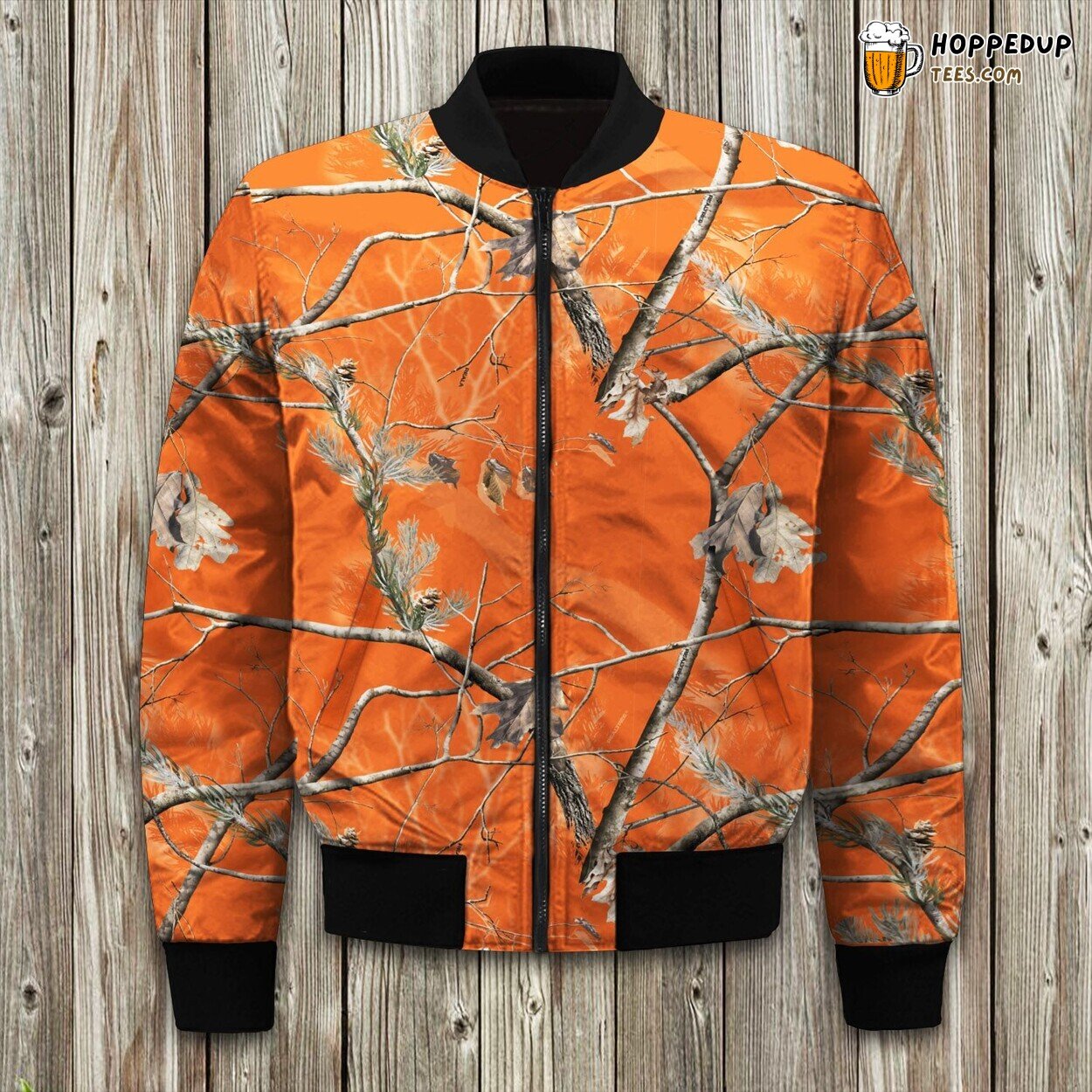 Winter Bomber Jacket Authentic Camouflage Premium Comfort Warm Design