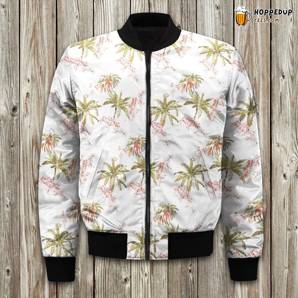 Winter Bomber Jacket Beige Bonny Cove Style Luxury Edition