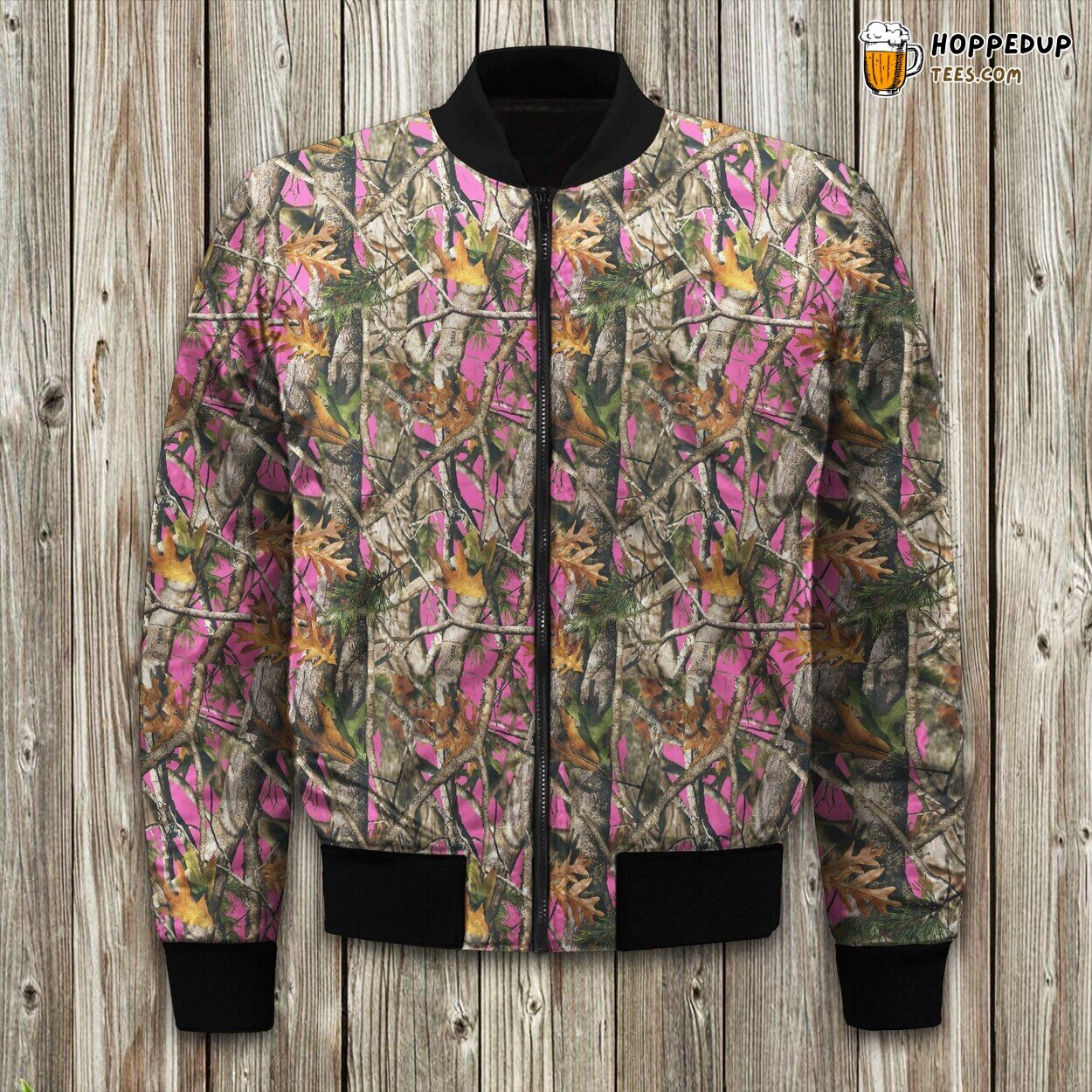 Winter Bomber Jacket Castlecreek Next Vista Pink Camo Crafted Precision