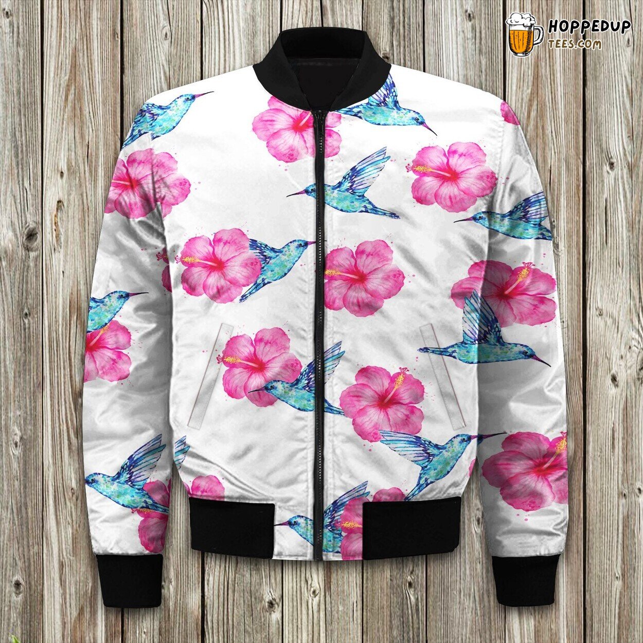 Winter Bomber Jacket Hummingbird Bird Edition Exclusively Tailored